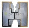 PROFIL MONTAŻOWY SZYNA PV 40x40 ALUMINIOWA